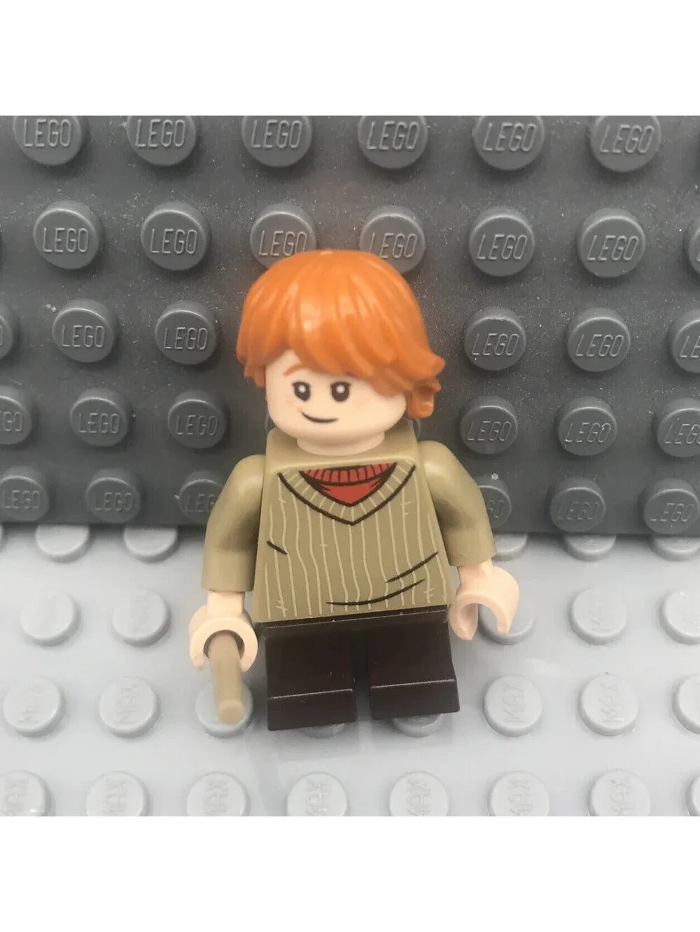 Lego Harry Potter Whomping Willow 75953 Minifigures Ron Weasley With Wands Short